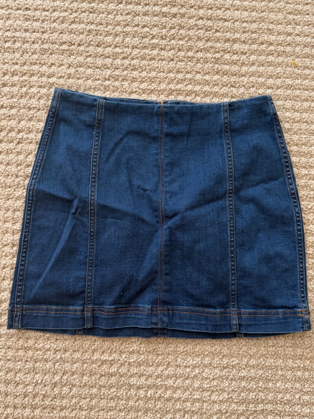 wild fable Panelled Denim Mini Skirt